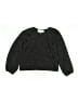 Mademoiselle Charlotte Tweed Gray Pullover Sweater Size 10 - photo 1