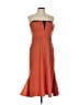 Topshop 100% Polyester Orange Cocktail Dress Size 10 - photo 1
