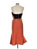 Topshop 100% Polyester Orange Cocktail Dress Size 10 - photo 2