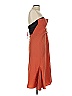 Topshop 100% Polyester Orange Cocktail Dress Size 10 - photo 4