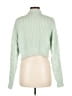 Shein 100% Polyester Green Turtleneck Sweater Size 6 - photo 2