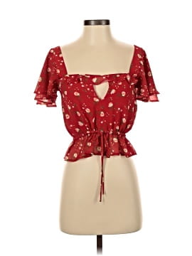 Privacy Please Short Sleeve Blouse