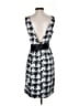 Limited Edition 100% Polyester Houndstooth Black Cocktail Dress Size S - photo 2