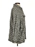 Zara Houndstooth Gray Black Coat Size S - photo 4