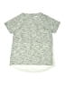 Zella Chevron-herringbone Gray Short Sleeve T-Shirt Size 14 - 16 - photo 1