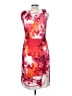 T Tahari Tropical Red Cocktail Dress Size 10 - photo 2