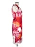 T Tahari Tropical Red Cocktail Dress Size 10 - photo 4