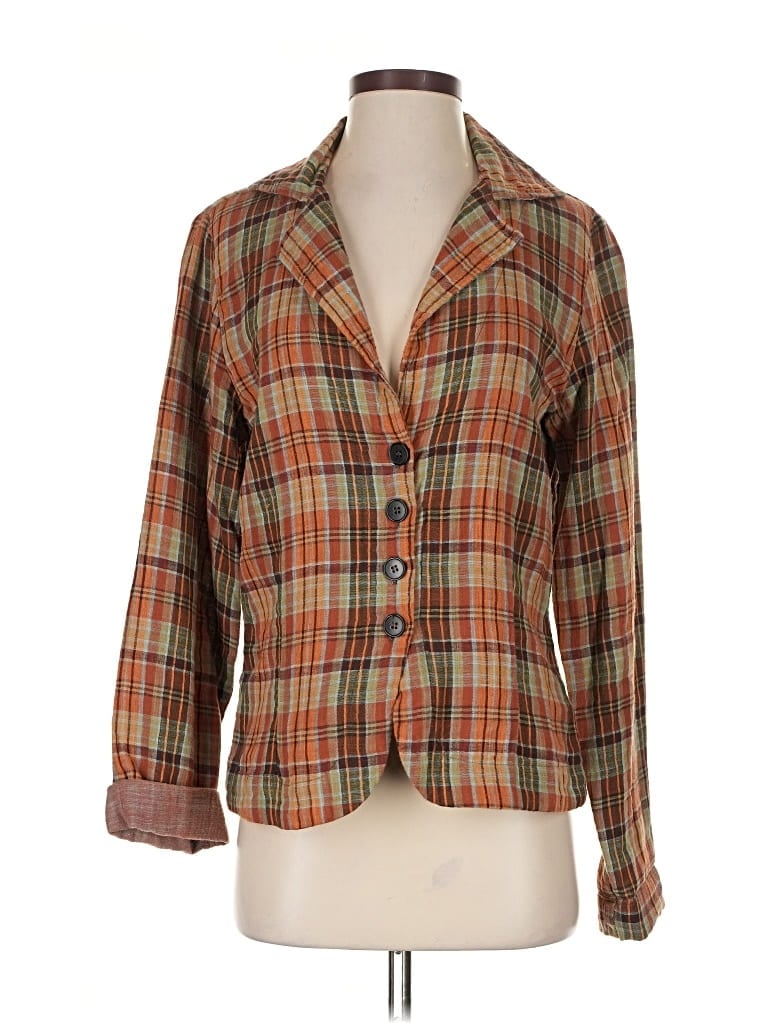 Pre-owned Cp Shades Blazer Jacket In Brown