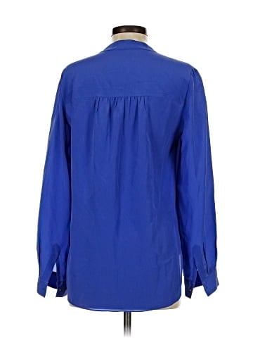 Rebecca Taylor Long Sleeve Silk Top (view 2)