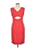 Vince Camuto Solid Red Cocktail Dress Size 6 (petite) - photo 2