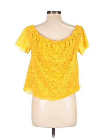 Fourteenth Place Short Sleeve Blouse (view 2)