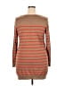 ELOQUII Stripes Brown Pullover Sweater Size 18 - 20 Plus - photo 2