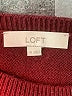 Ann Taylor LOFT Solid Burgundy Pullover Sweater Size XS - photo 7