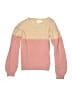 Creamie Color Block Pink Pullover Sweater Size S (estimated, kids) - photo 1