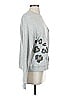 Monrow Animal Print Gray Sweatshirt Size S - photo 4