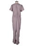 Amadi 100% Polyester Solid Gray Purple Jumpsuit Size XS - photo 2