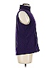 Lands' End 100% Polyester Purple Vest Size M - photo 4