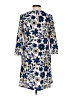 Sami + Dani Print Blue Casual Dress Size XS - photo 2