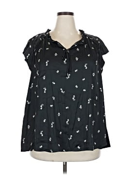 Lane Bryant Short Sleeve Blouse
