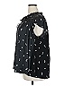 Lane Bryant 100% Polyester Black Short Sleeve Blouse Size 22 - 24 Plus - photo 5