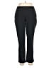 Women With Control Solid Black Active Pants Size 1X (petite) - photo 1