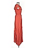 Dina Be 100% Polyester Orange Casual Dress Size XS - photo 4