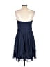 David's Bridal 100% Polyester Solid Blue Cocktail Dress Size 12 - photo 2