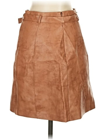 BCBGeneration Faux Leather Skirt (view 2)
