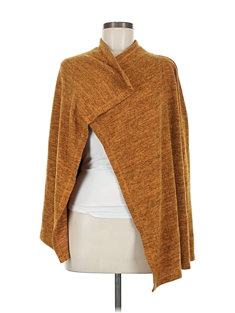 Pre-owned Olivia Sky Cardigan Sweater In Brown