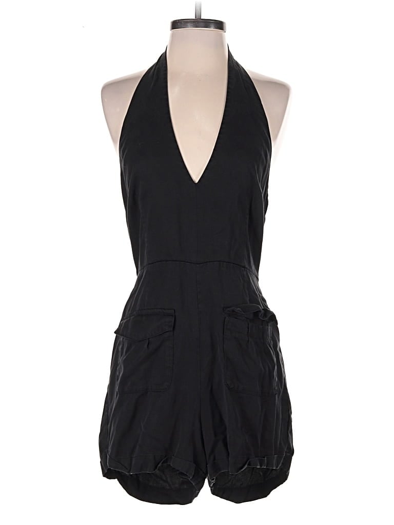 Pre-owned Bb Dakota Romper In Black