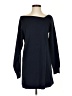 Line & Dot Black Blue Pullover Sweater Size P (petite) - photo 1
