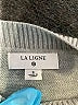 La Ligne Stripes Gray Turtleneck Sweater Size S - photo 6