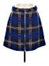 Acne Studios Plaid Blue Wool Skirt Size EU 40 / US 10 - photo 1