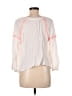 Zara TRF White 3/4 Sleeve Blouse Size M - photo 2