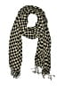 Unbranded Houndstooth Black Ivory Scarf One size - photo 1