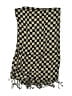 Unbranded Houndstooth Black Ivory Scarf One size - photo 2