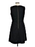 Ann Taylor LOFT Solid Black Casual Dress Size 10 - photo 2