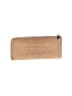 Miu Miu Tan Croc Embossed Leather Zip Wallet One size - photo 2