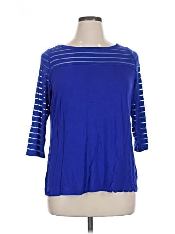 INC International Concepts 3/4 Sleeve Top (view 1)