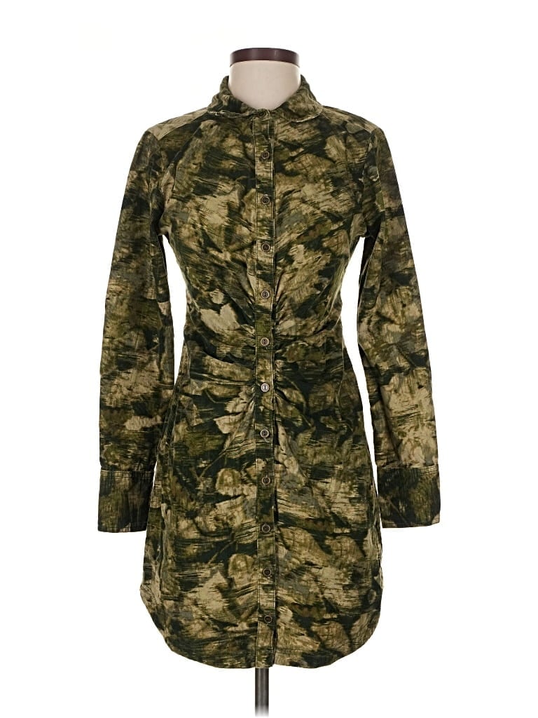 Pre-owned Pilcro Casual Dress In Green