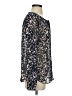 Ann Taylor LOFT Floral Blue Long Sleeve Blouse Size S - photo 4