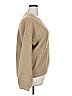 Coco + Carmen Solid Tan Pullover Sweater Size XXL - photo 4