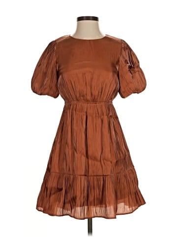 Line & Dot Casual Dress (view 1)