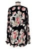 Cotton Candy 100% Polyester Floral Black Cocktail Dress Size M - photo 2
