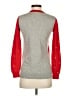 J.Crew Factory Store Polka Dots Red Pullover Sweater Size XS - photo 2