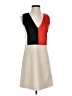 Zara Color Block Tan Casual Dress Size S - photo 1
