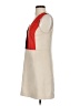 Zara Color Block Tan Casual Dress Size S - photo 5