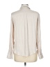 By Together 100% Polyester Ivory Long Sleeve Blouse Size M - photo 2