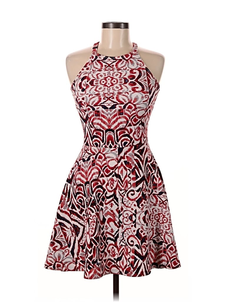 Pre-owned Aqua Cocktail Dress In Red