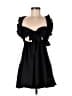 Unbranded 100% Polyester Black Casual Dress Size M - photo 1